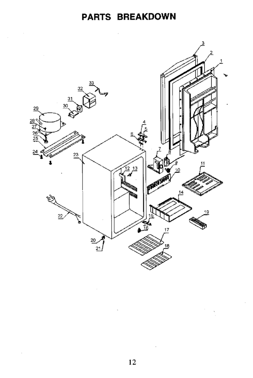 Avanti 322YW User manual