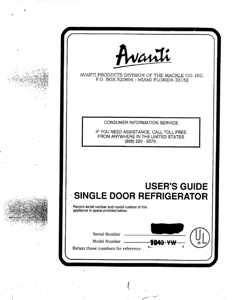 Avanti 1043 YW user guide