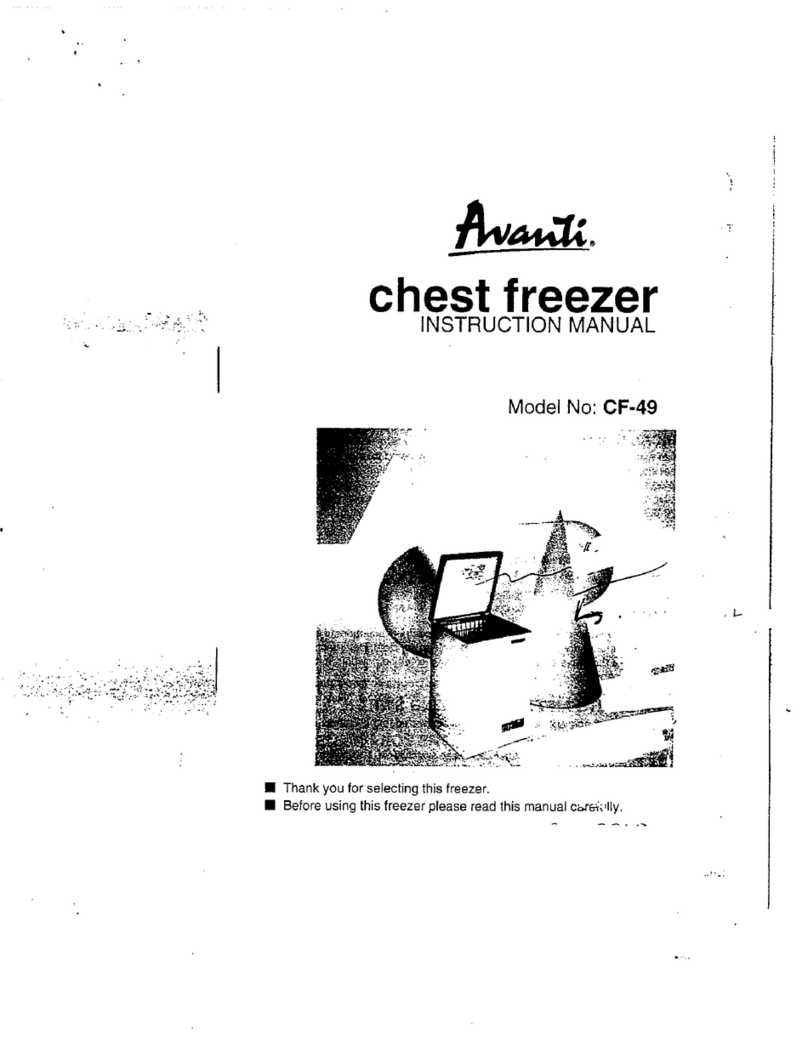 Avanti CF-49 instruction manual