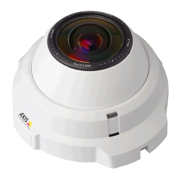 Axis AXIS 212 PTZ-V installation guide