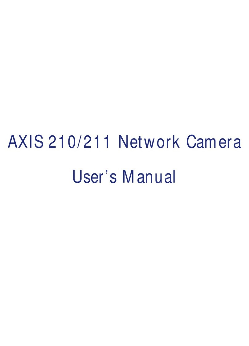 Axis 210/211 User manual