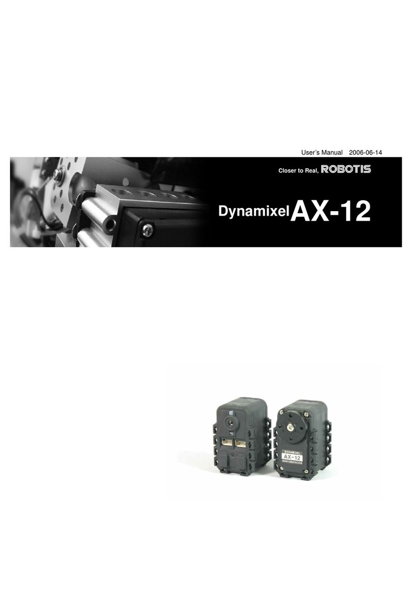 Robotis dynamixel AX-12 User manual