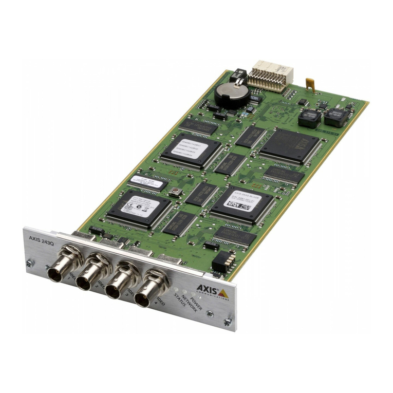 Axis AXIS 243Q Blade Specifications