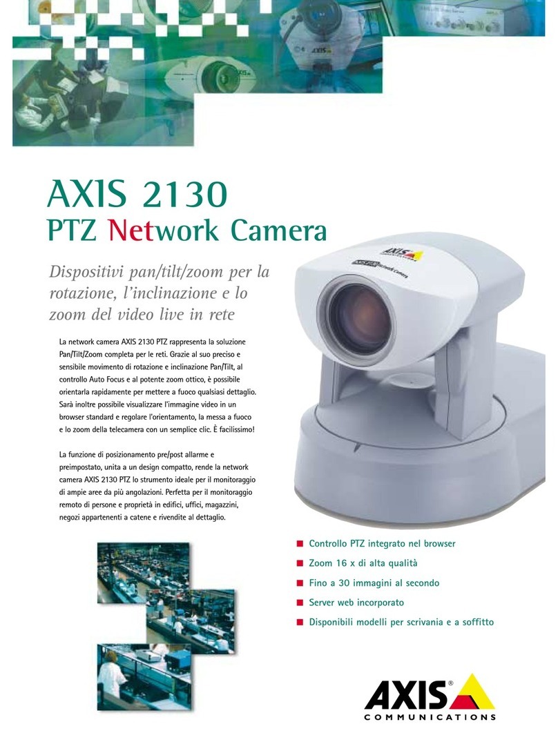 Axis Axis 2130 User manual