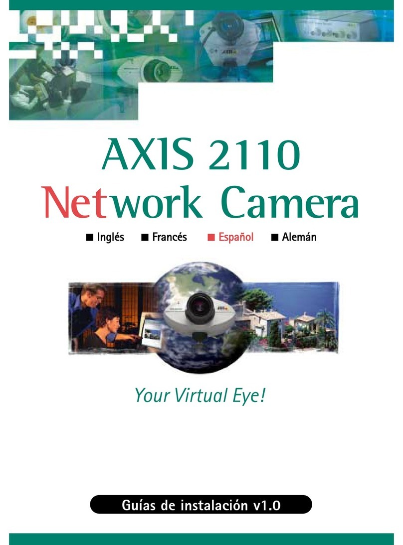 Axis NETZWERK-KAMERA 2110 User manual
