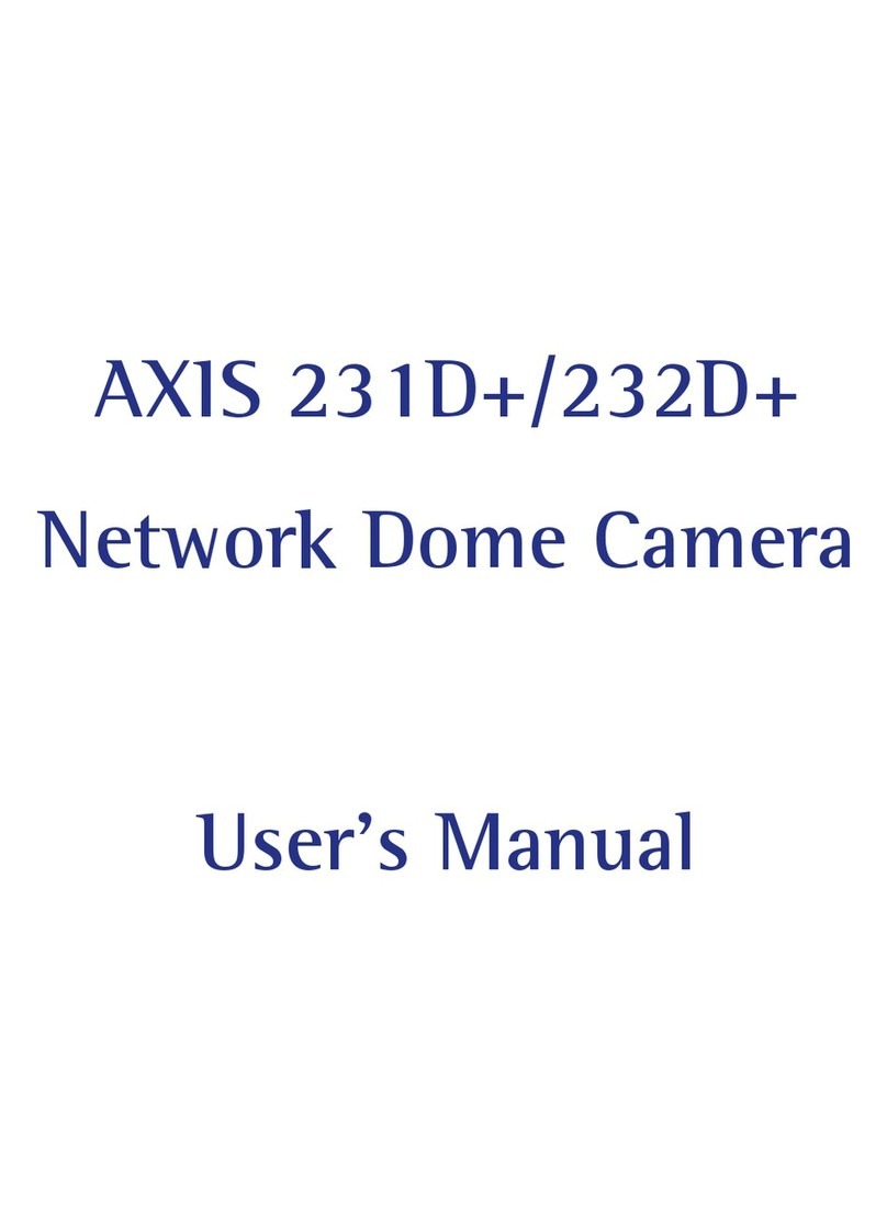 Axis 231D+/232D+ User manual Axis 231D+/232D+ User manual