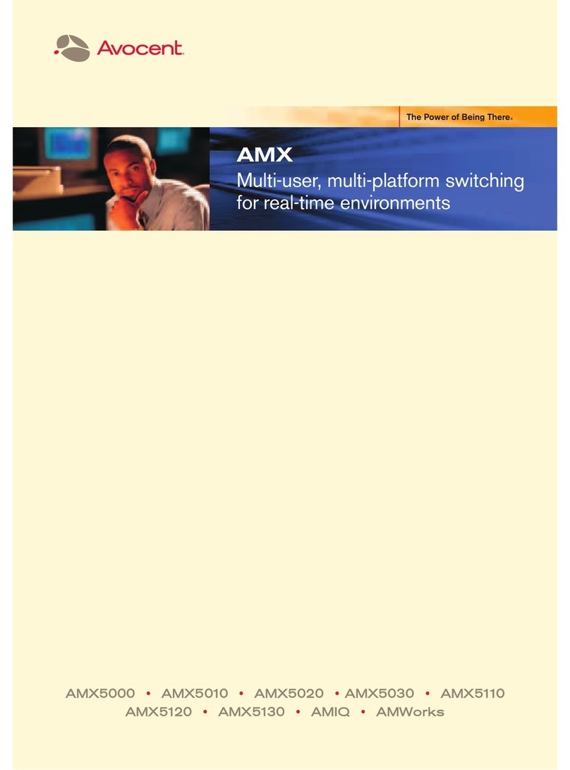 Avocent AMWorks Brochure & specs