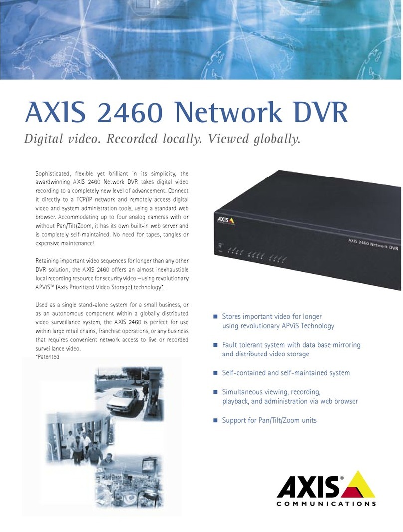 Axis 2460 Brochure & specs
