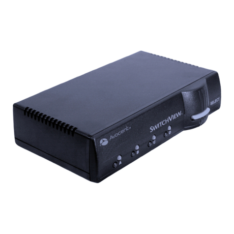 Avocent SwitchView User manual