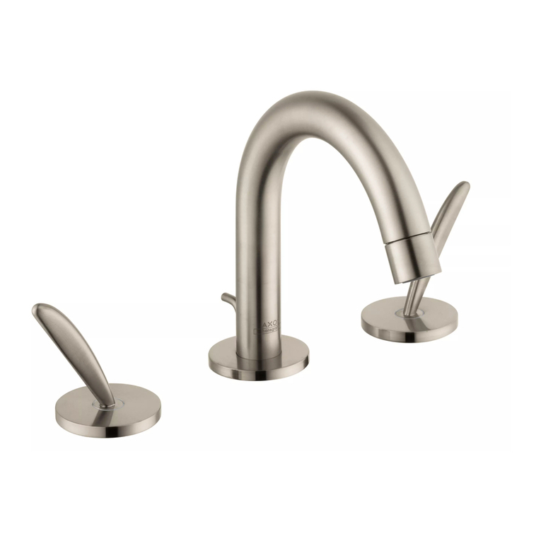 Axor Brushed Nickel 10133821 User manual