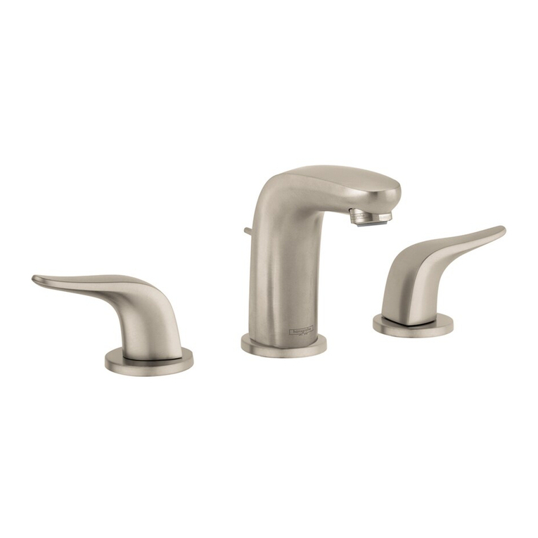 Hans Grohe Brushed Nickel 04195820 User manual