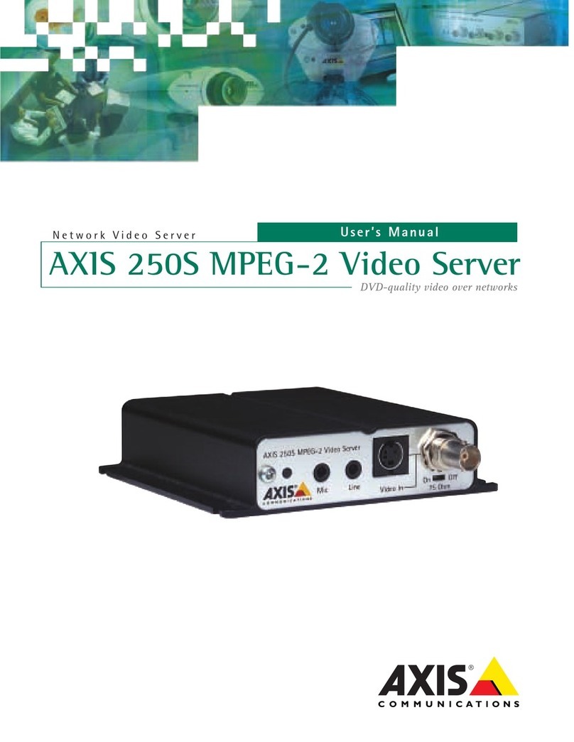 Axis 250S Blade user manual