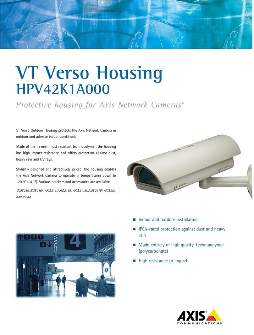 Axis VT Verso HPV42K1A000 User manual Axis VT Verso HPV42K1A000 User manual