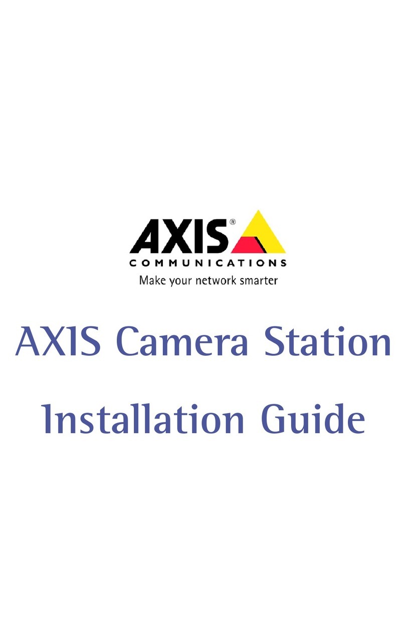 Axis Camera Station installation guide