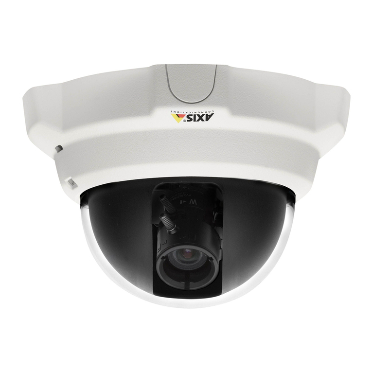 Axis Fixed Dome Network Camera AXIS P3301 User manual Axis Fixed Dome Network Camera AXIS P3301 User manual
