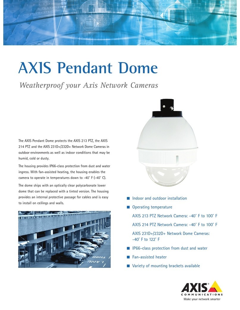 Axis 231D+/232D+ User manual