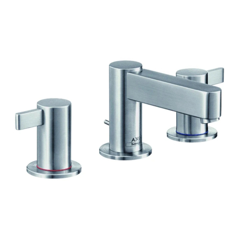 Axor Allegroh 36135XX1 installation instructions