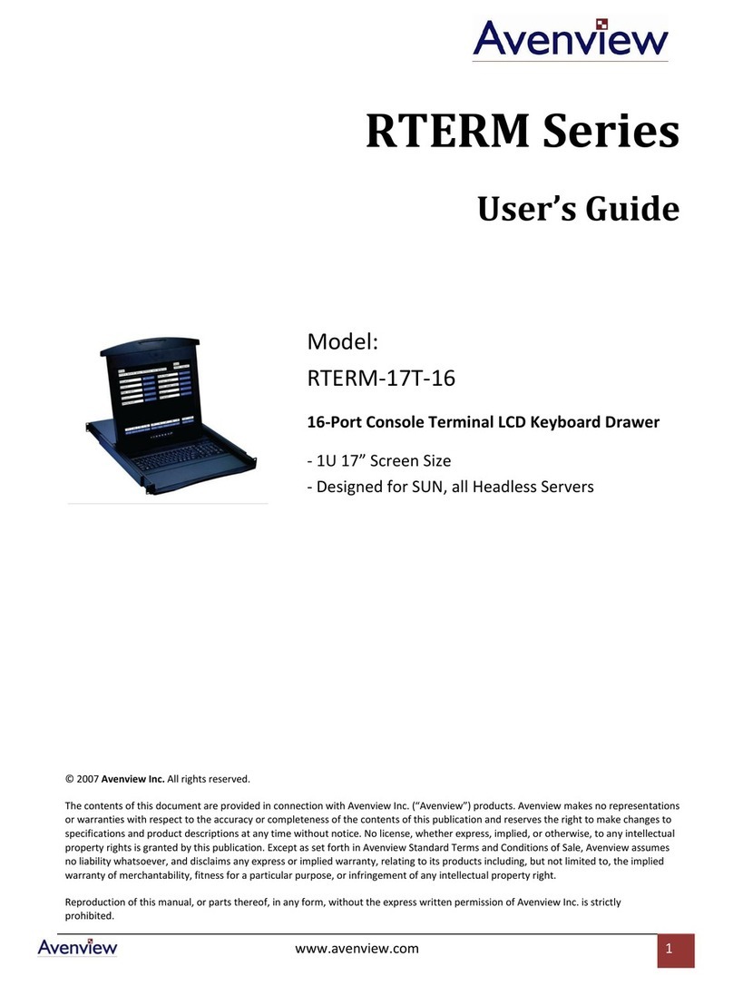 Avenview RTERM Series user guide