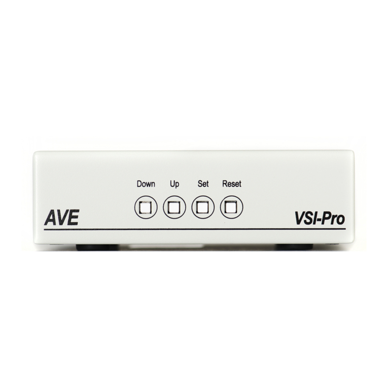 AVE Video Serial Synchronous ATM Interface... User manual