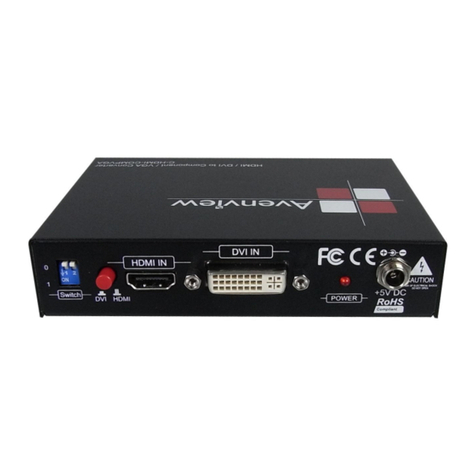 Avenview C-HDMI-COMPVGA user guide