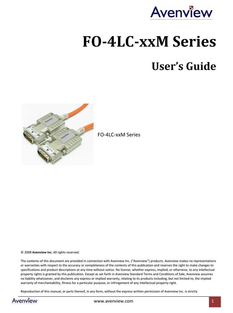 Avenview FO-4LC-xxM Series user guide