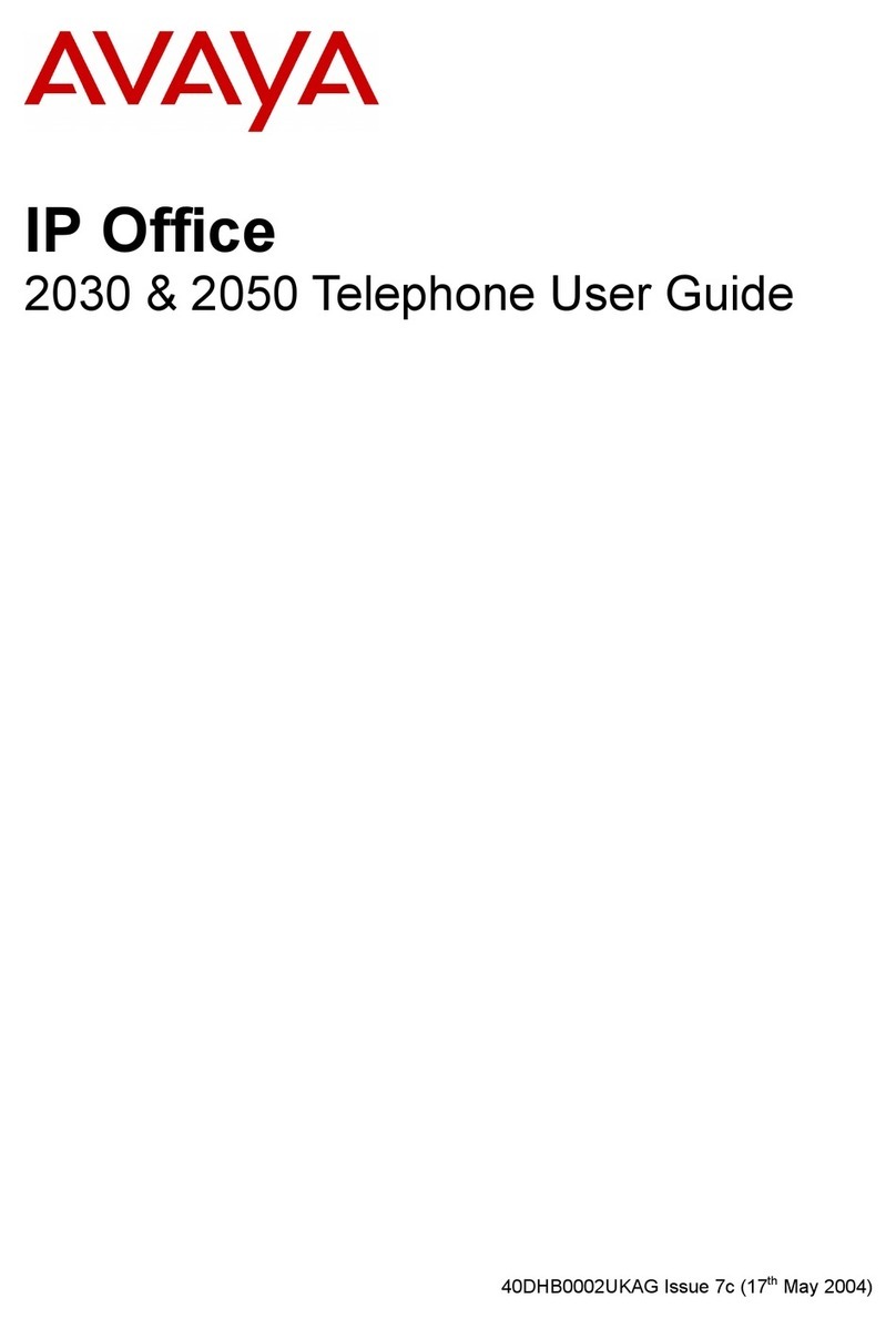 Avaya IP Office 2030 user guide