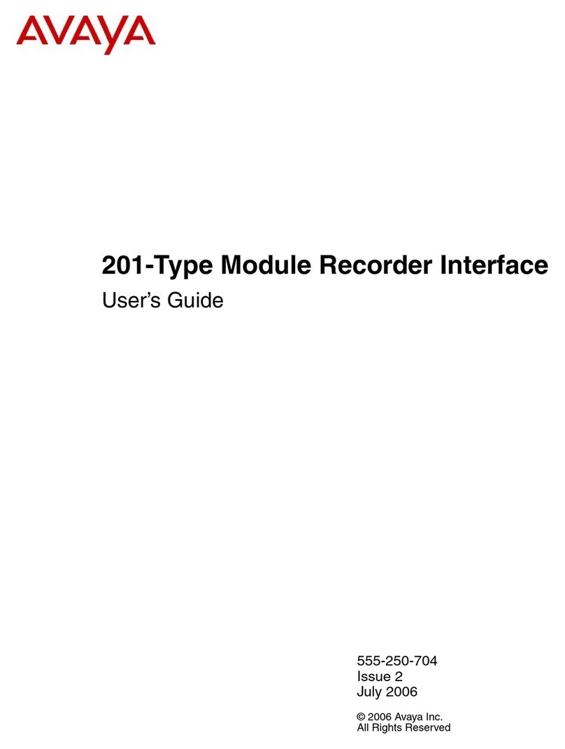 Avaya 201-type user guide