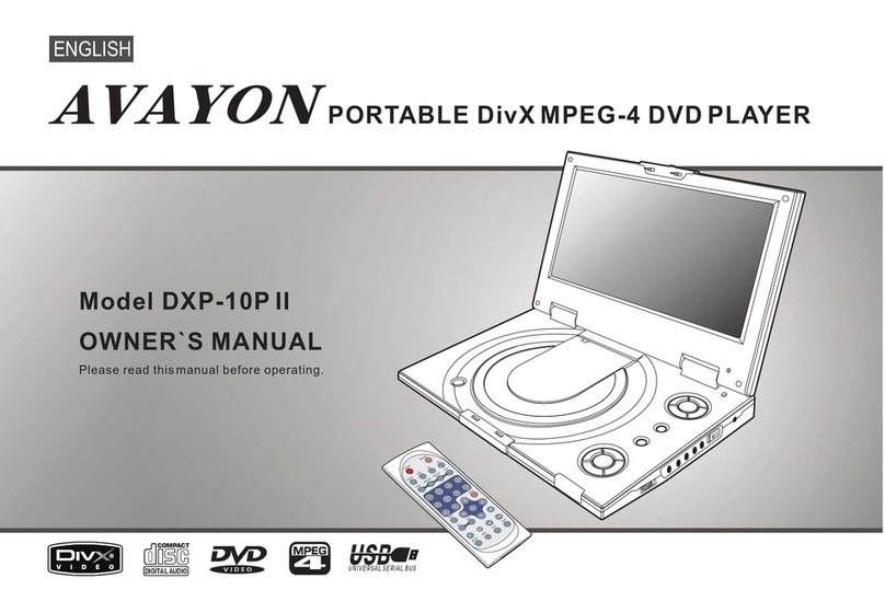 Avayon DXP-10P II owner's manual