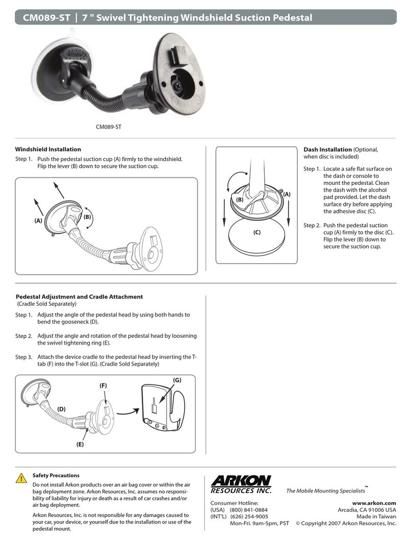 Arkon CM089-ST installation instructions