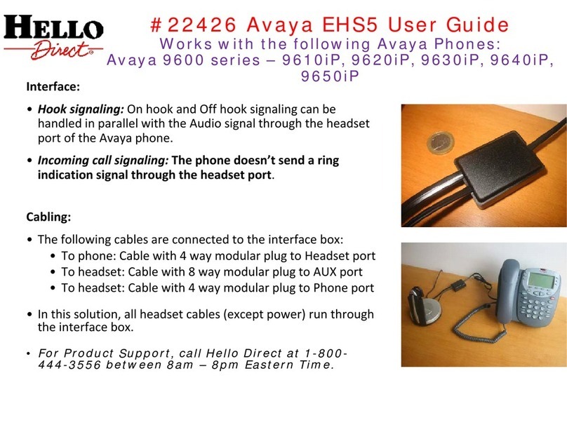 Hello Direct EHS5 #22426 user guide