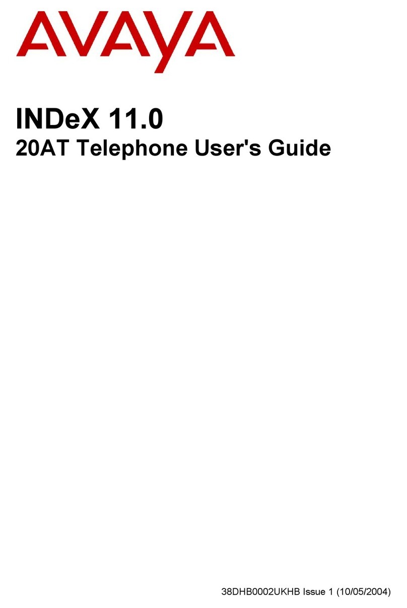 Avaya INDeX 11.0 user guide