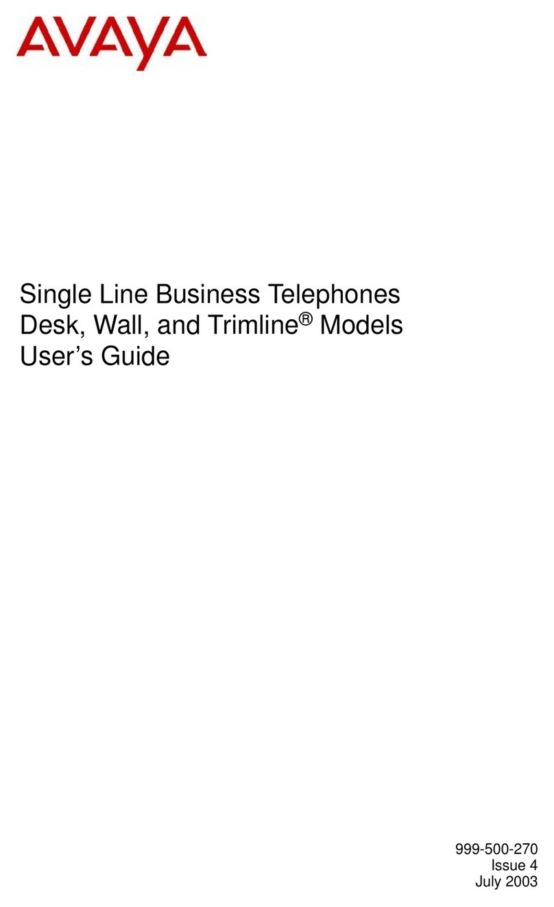 Avaya Desk User manual