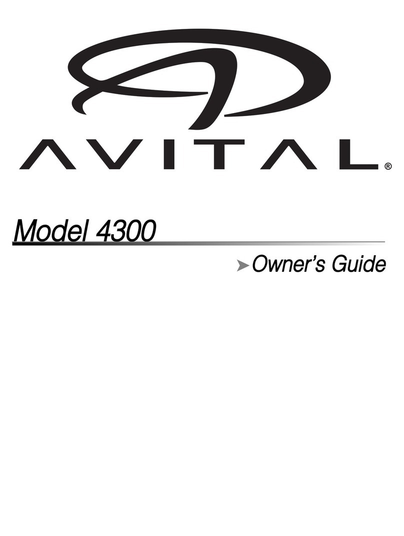 Avital 4300 owner's guide