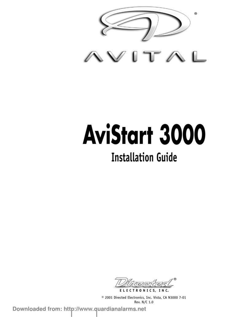 Avital AviStart 3000 installation guide