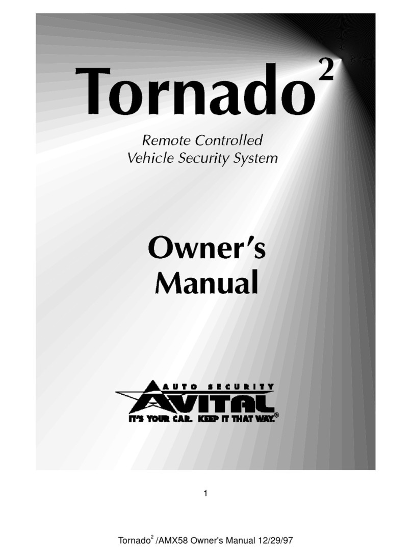Avital AMX58 User manual