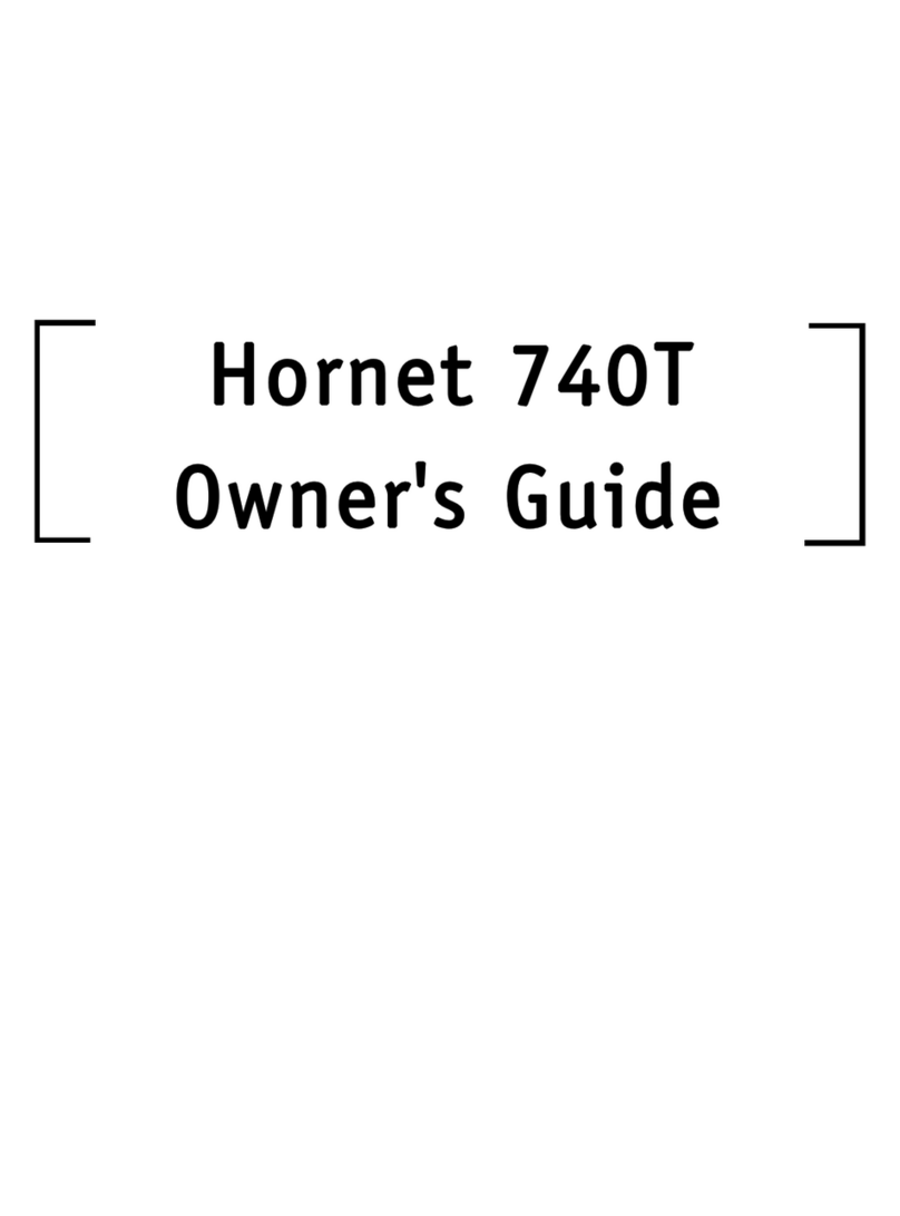 Directed Electronics Hornet 740T User manual