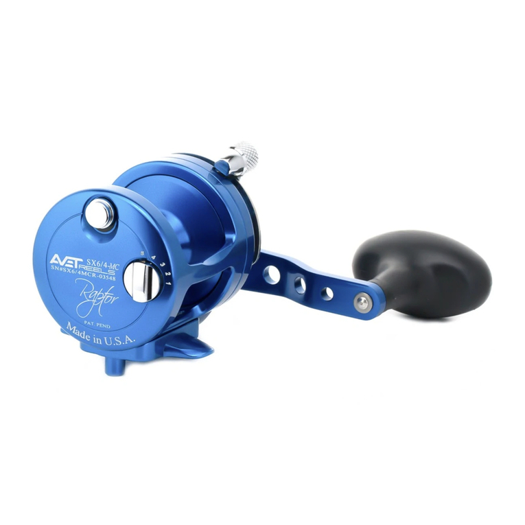 Avet Reels Two Speed Assembly SX 6 - 4 User manual