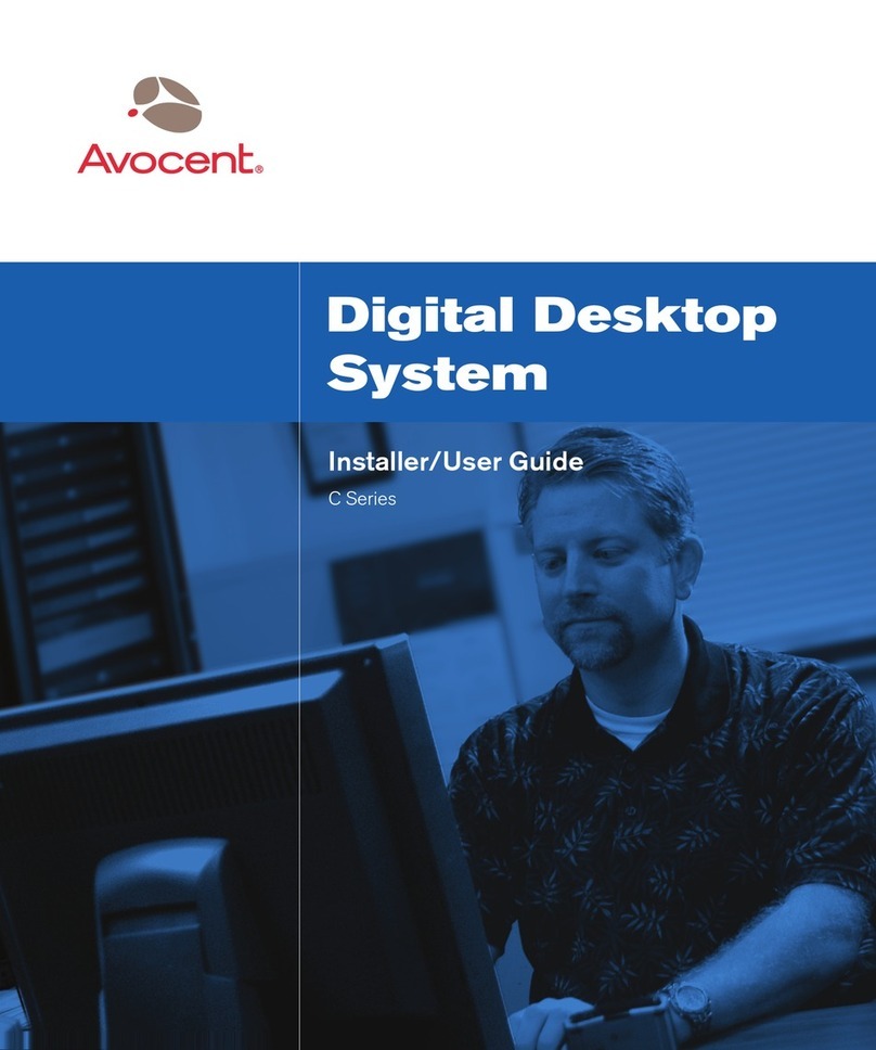 Avocent C Series Installer/user guide