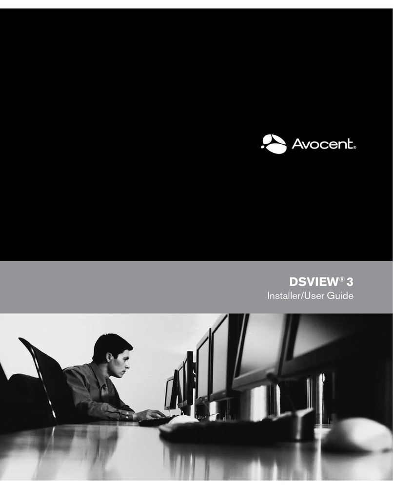 Avocent Network Device SPC420 Installation and maintenance instructions