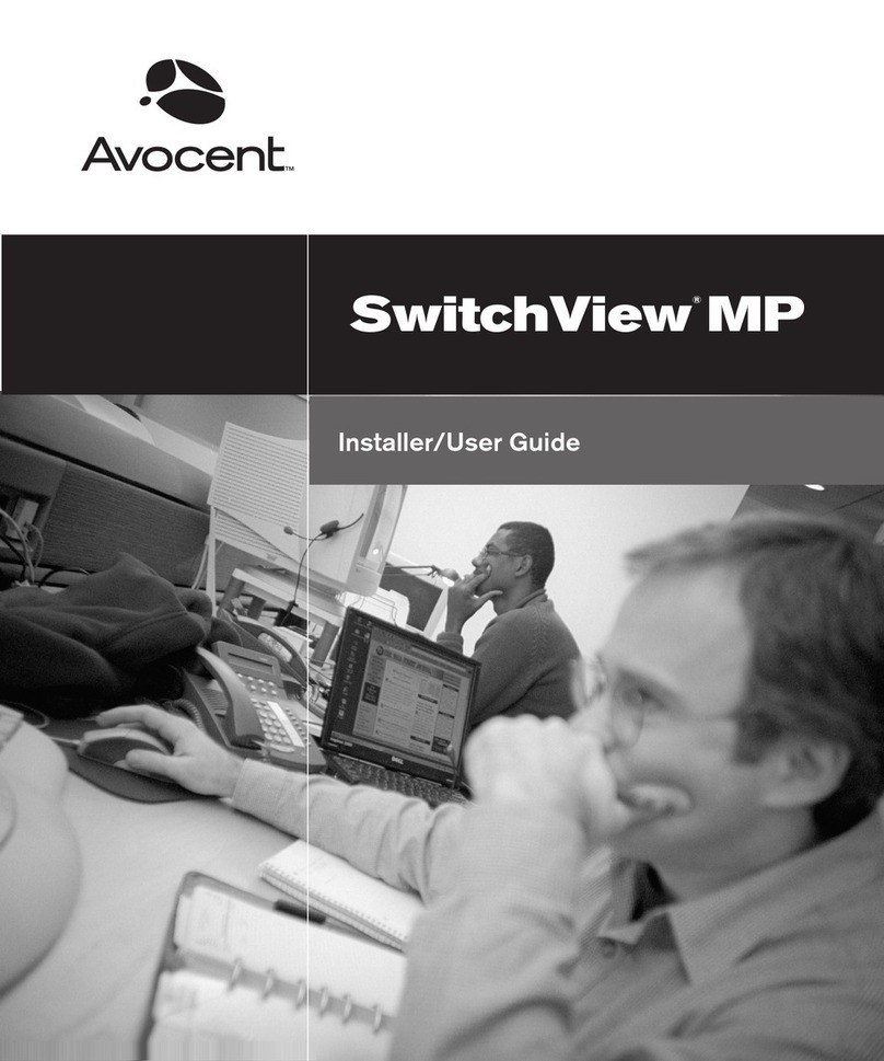 Avocent Eletric Keyboard Installation and maintenance instructions Avocent Eletric Keyboard Installation and maintenance instructions