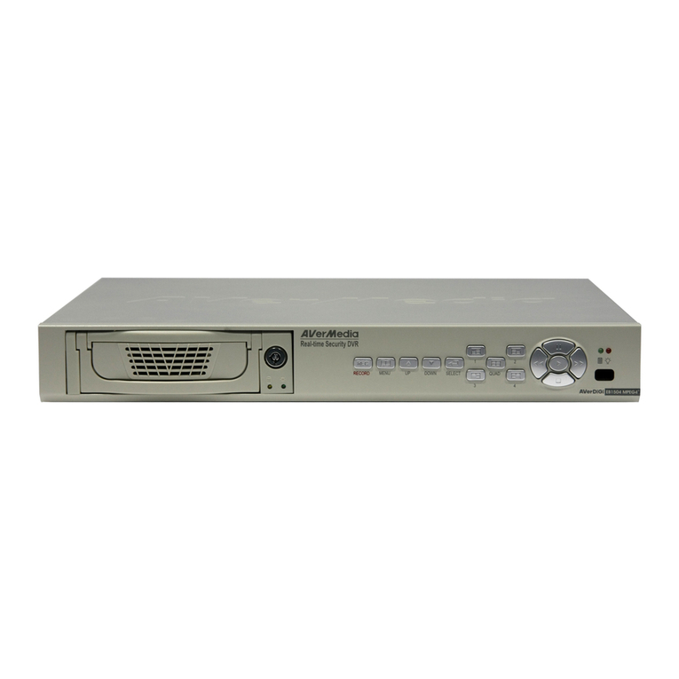Avermedia EB1504 MPEG4 Operation manual
