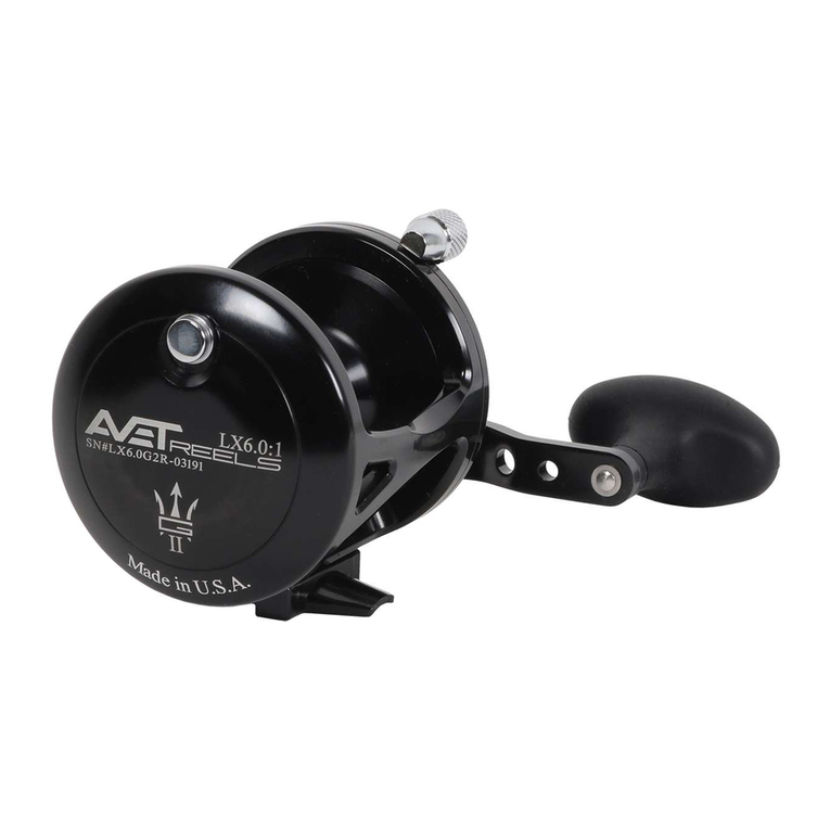Avet Reels LX 6.0 parts list