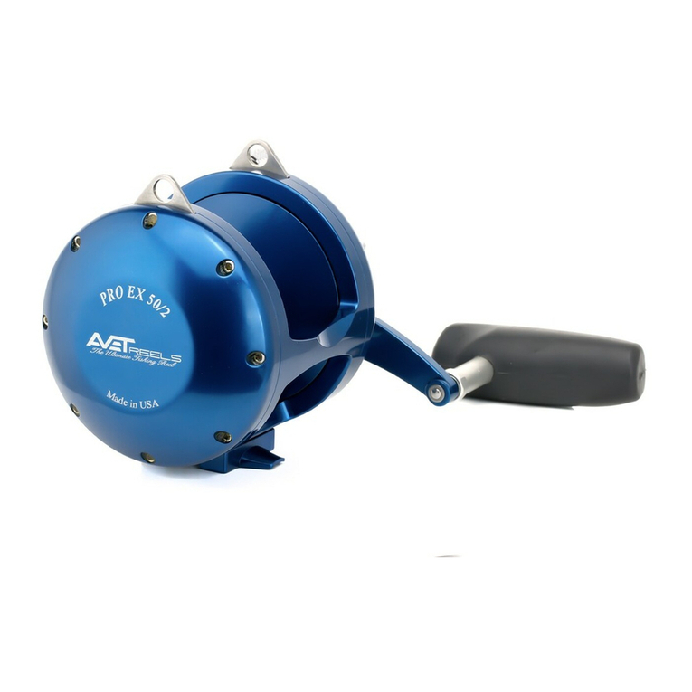 Avet Reels Fishing Reel Pro EX 50/2 User manual