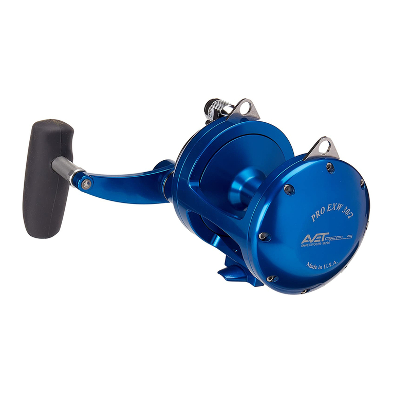 Avet Reels Pro EXW 30/2 User manual Avet Reels Pro EXW 30/2 User manual