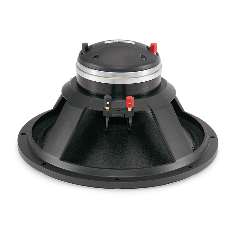 B&C Speakers Coaxials 12NCX User manual