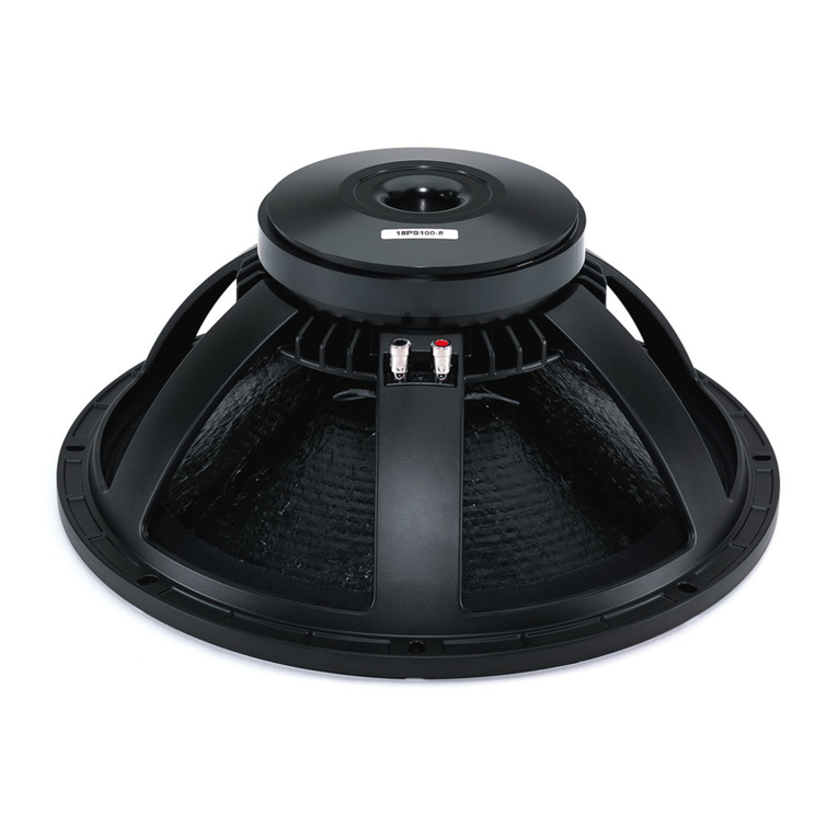 B&C Speakers 18PS100 specification
