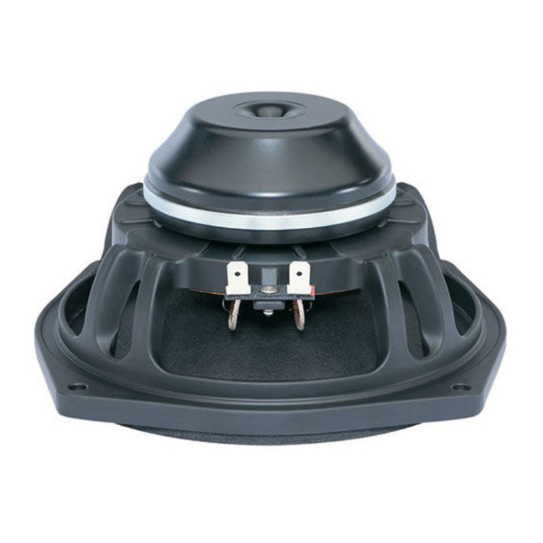 B&C Speakers 6NDL38 specification