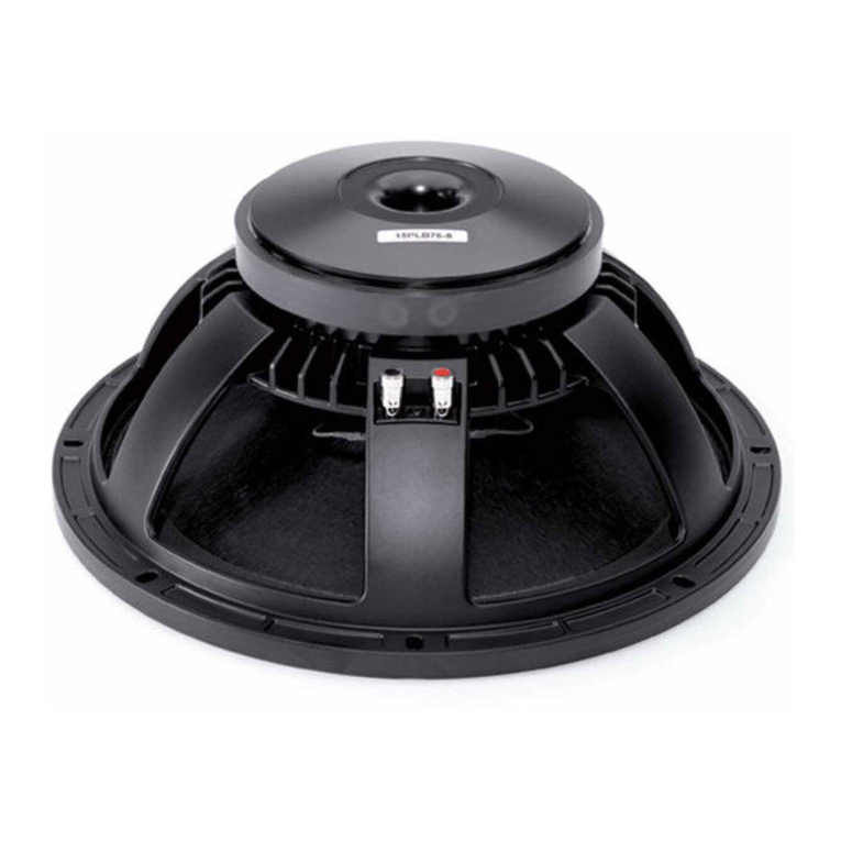 B&C Speakers 15PLB76 specification B&C Speakers 15PLB76 specification