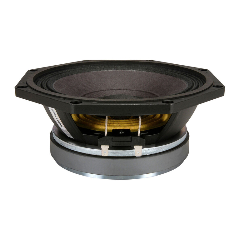 B&C Speakers Midrange 8PE21 specification