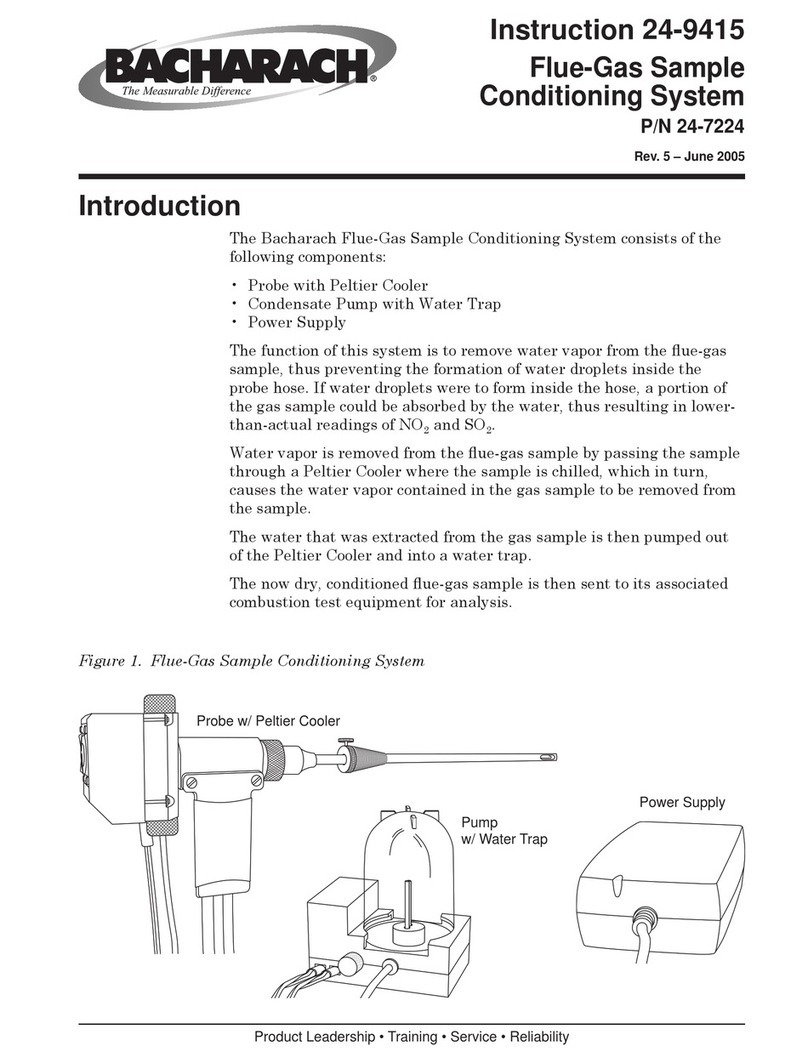 Bacharach 24-7224 Instruction